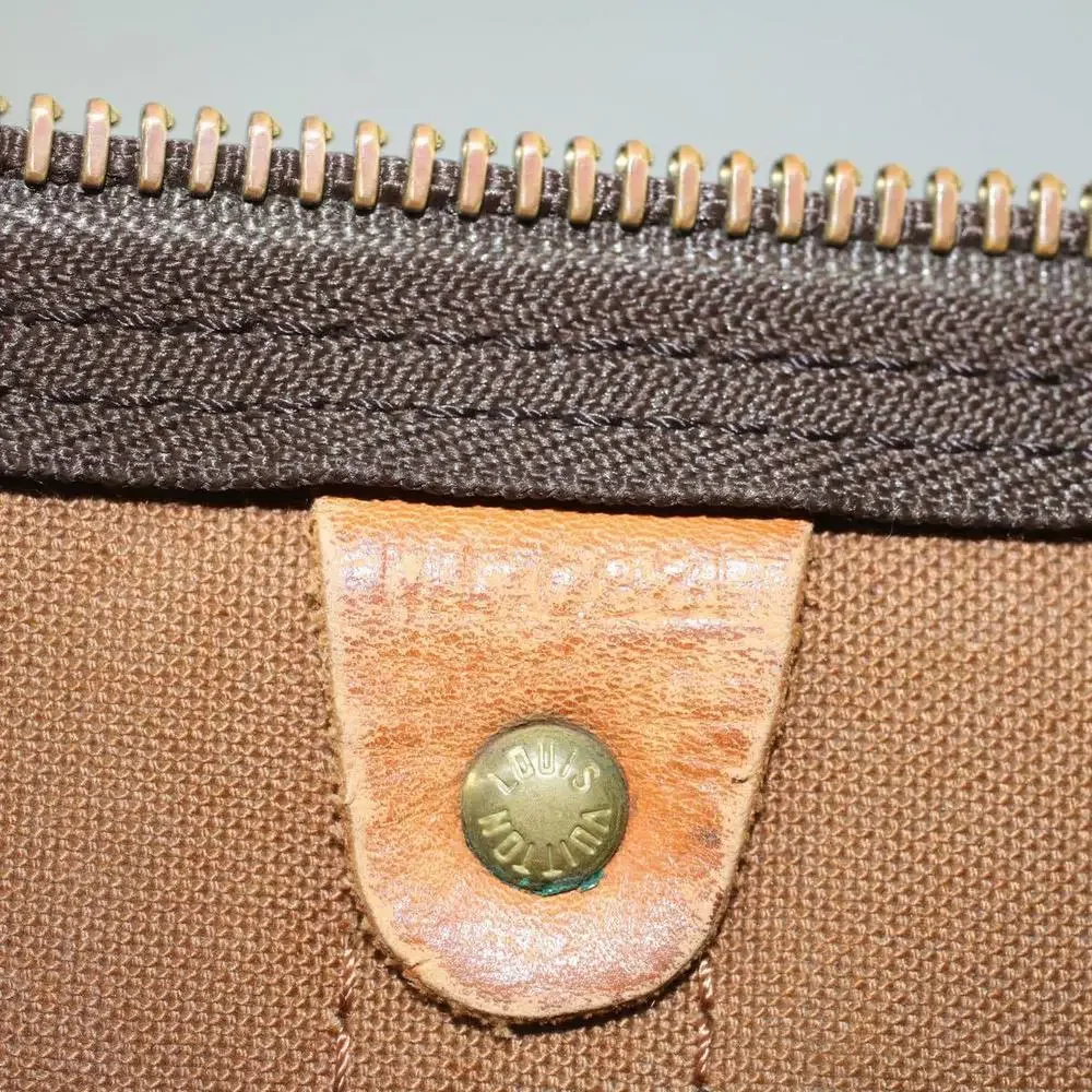 LOUIS VUITTON Monogram Keepall 55 Boston Bag M41424 LV Auth 58741 - Picture 12 of 16